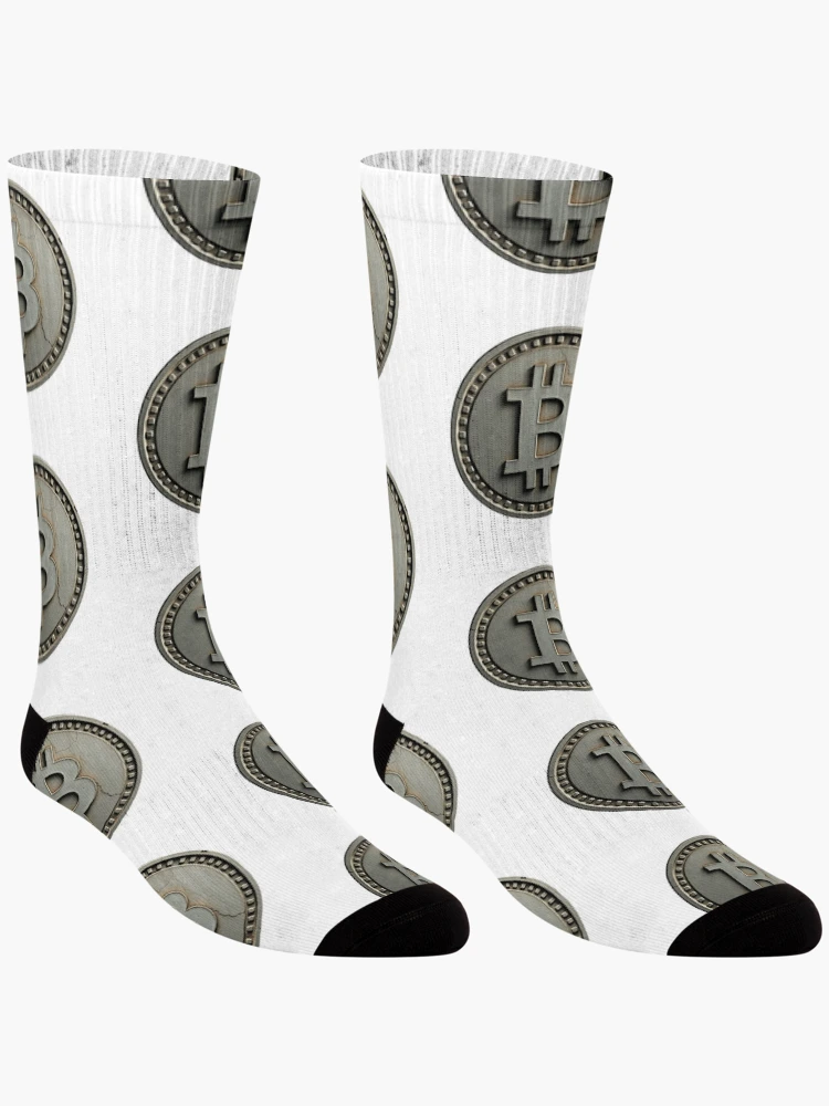 Thumbnail 3 of 5, Socks, Bitcoin designed and sold by ColoCryptonaut.