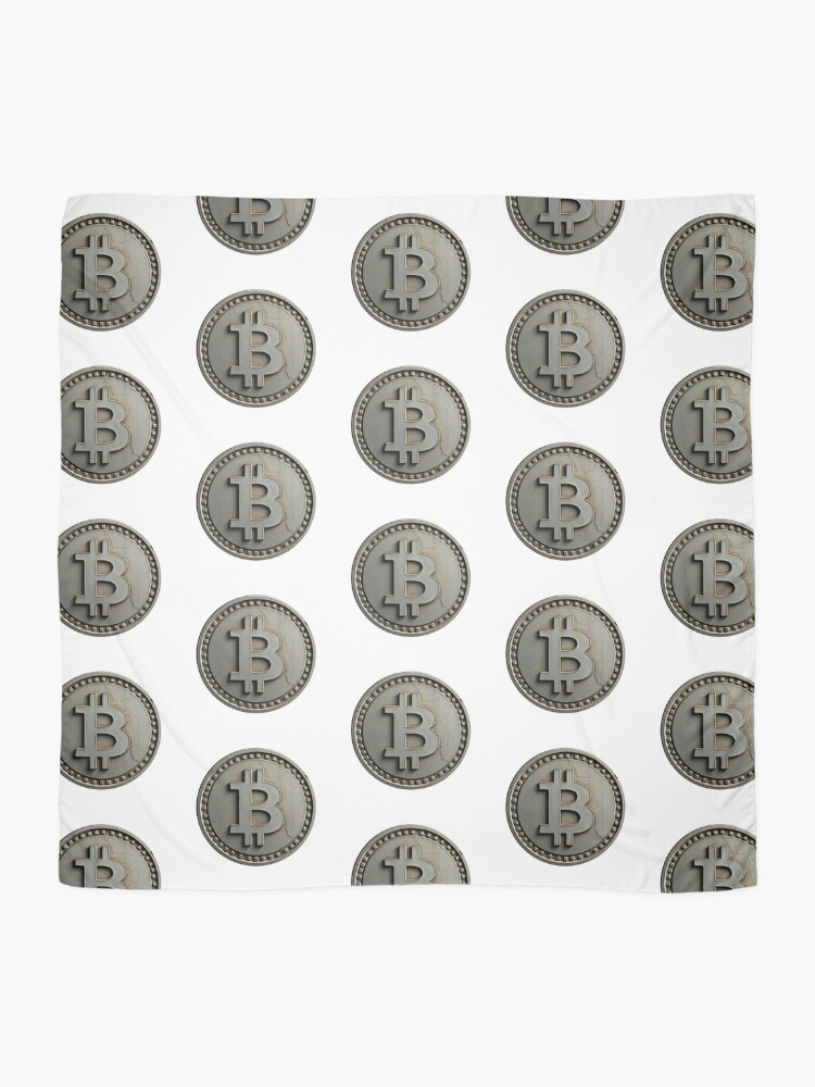 Thumbnail 2 of 3, Scarf, Bitcoin designed and sold by ColoCryptonaut.