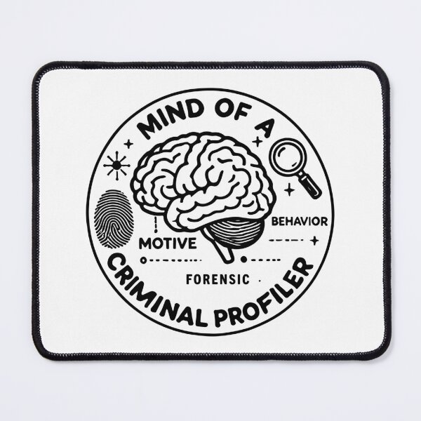 Item preview, Mind of A Criminal Profiler designed and sold by Shrouded Unraveled.