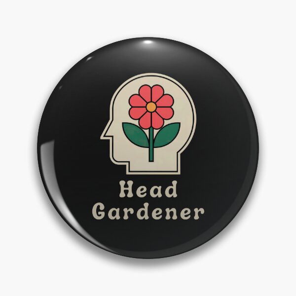 Item preview, Head Gardener Flower Design Gardening Gift designed and sold by Anniko Art Studio.