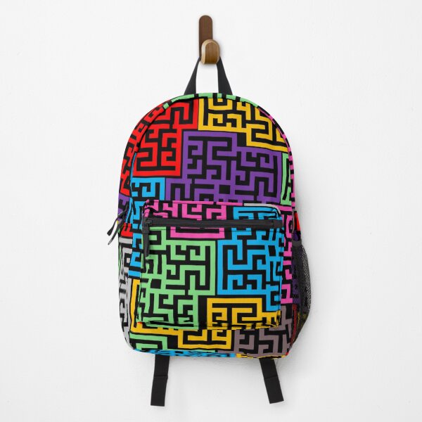 Item preview, Disjointed Locked Multi-colored Mazes - Geometric Pattern Design designed and sold by signshirtz.