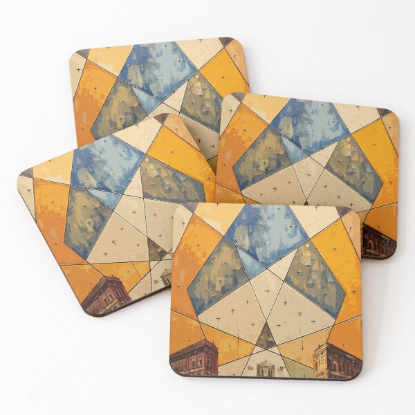 Item preview, vibrant buildings designed and sold by PauloJuno.