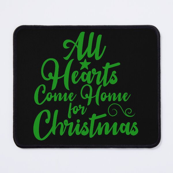 Item preview, All hearts come home for Christmas - green designed and sold by kjp-design.