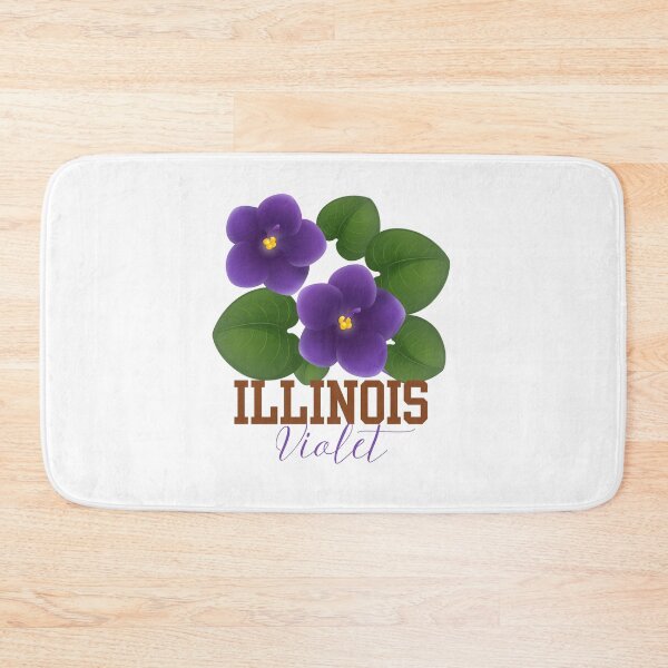 Artikelvorschau, Illinois State Flower Violet Klassisches T-Shirt Aufkleber entworfen und verkauft von ThinkNature!.