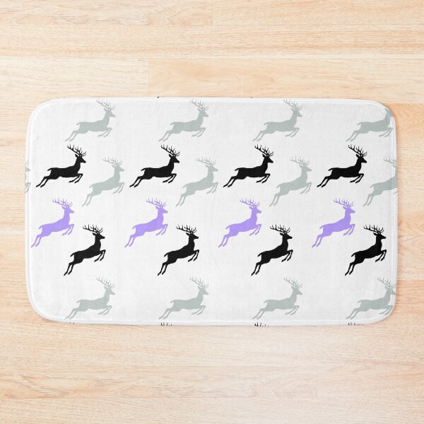 Item preview, Jumping Christmas Deer Silhouettes Design, Unique designed and sold by villacreativa.