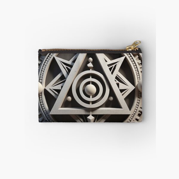 Item preview, Sacred Geometry Stone Mandala designed and sold by WILD-WILD-CAT.