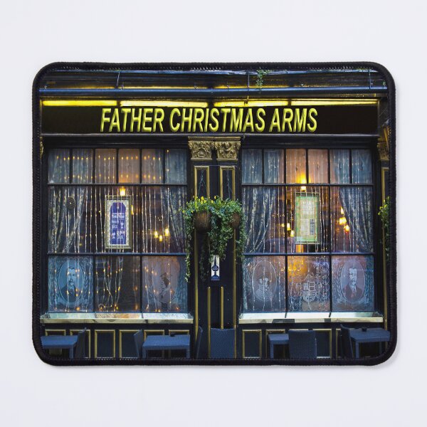 Item preview, Father Christmas Arms Pub  designed and sold by Londonimages.