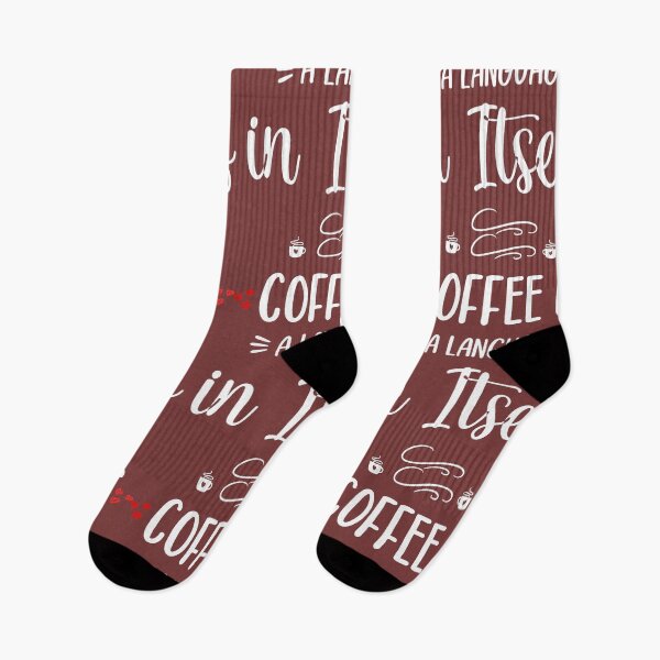 Item preview, Design Coffee is a Language in Itself designed and sold by P2Genies.