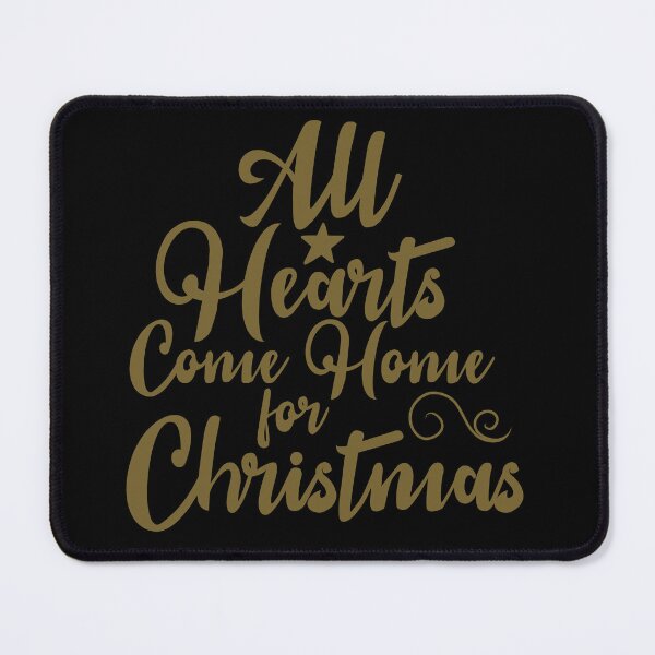 Item preview, Copy of Copy of All hearts come home for Christmas - old gold designed and sold by kjp-design.