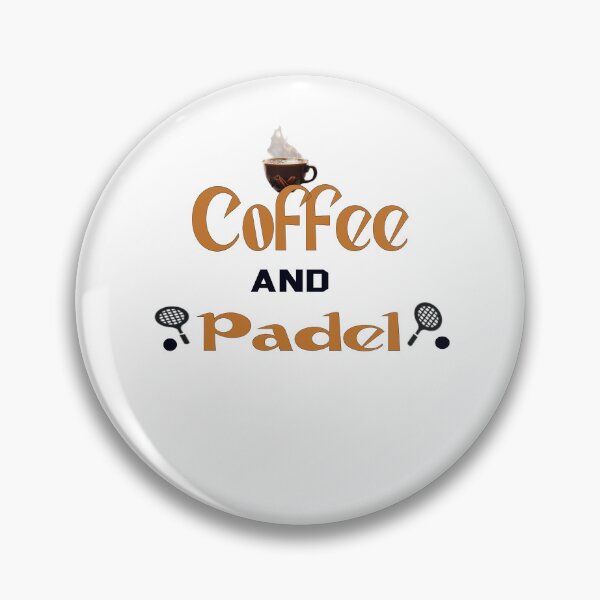 Artikelvorschau, Kaffee und Padel für Padel-Liebhaber | Lustiges Padel entworfen und verkauft von iLamshop.