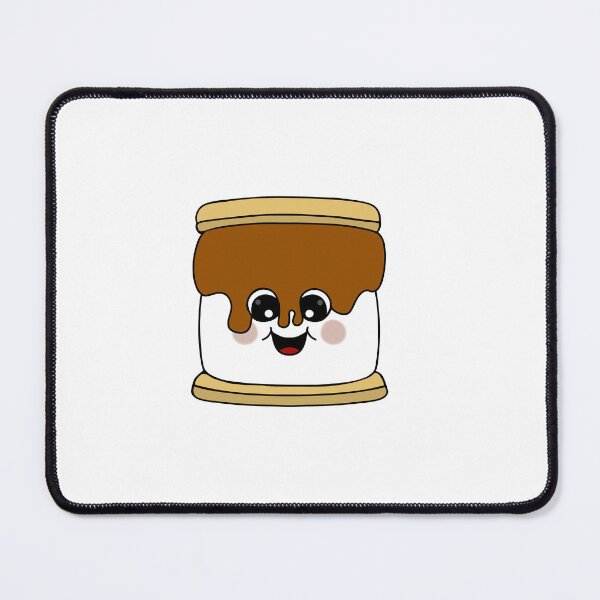 Item preview, Cute Campfire Smore Marshmallow designed and sold by Sartoris Art.