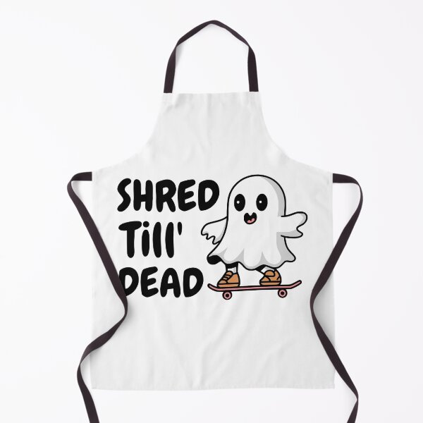 Item preview, Shred Till Dead! Cute Skateboard Ghost designed and sold by PMCreative.