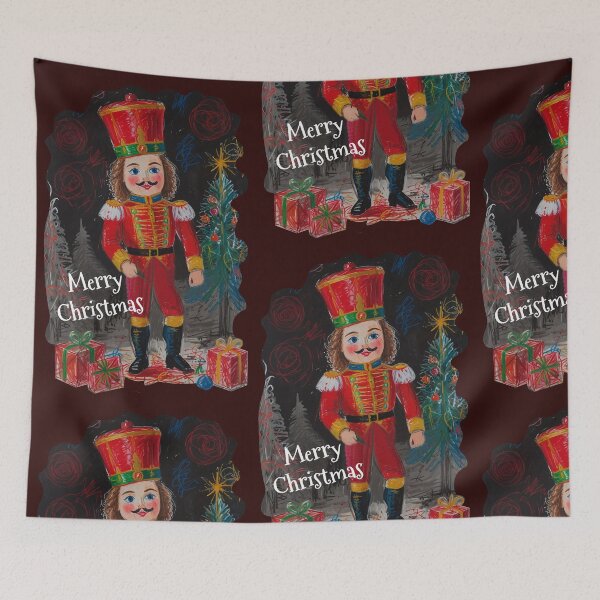 Item preview, The Nutcracker and the Mouse King - Festive Art Print Inspired by Childhood Dreams designed and sold by HilariousOwl.