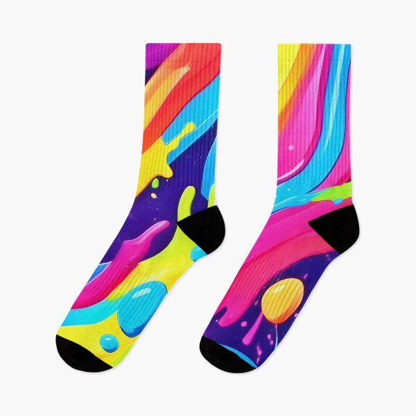 Item preview, Neon Fluid Art designed and sold by Health And Fitness Posts e-Store.