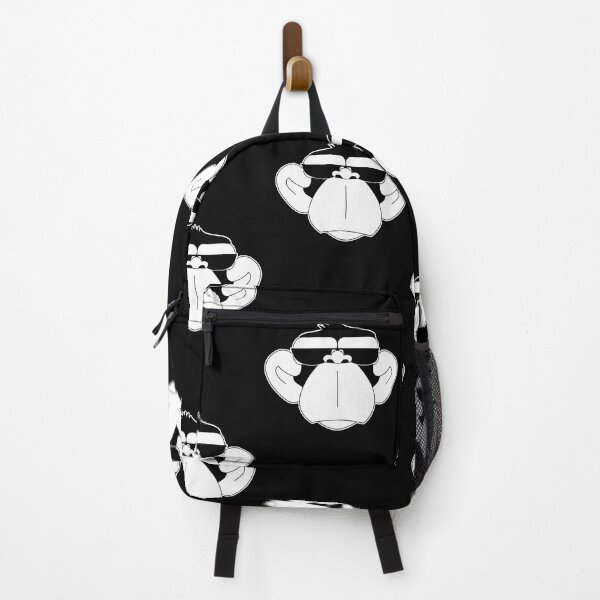 Item preview, Monkey serious citizen sunglasses white and black designed and sold by Rafael Franklin.