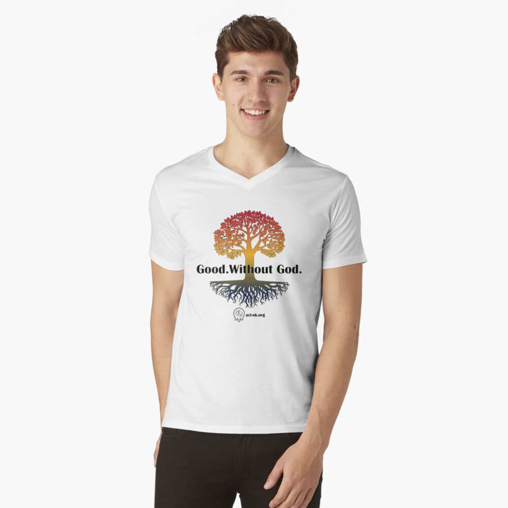 Item preview, V-Neck T-Shirt designed and sold by ACTBOD.