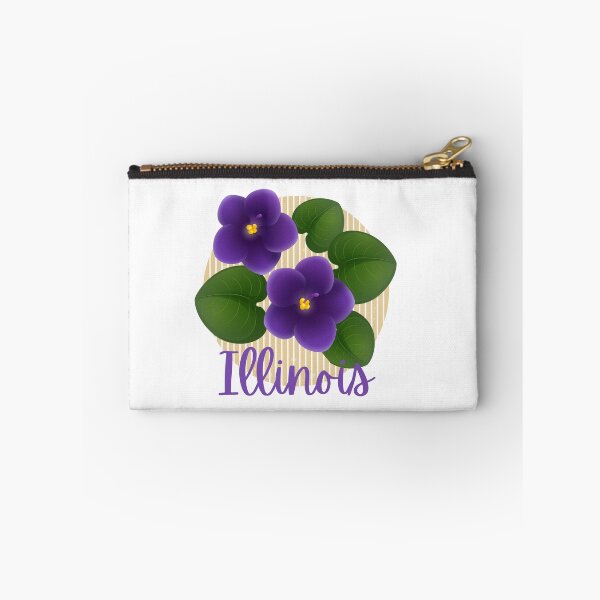 Artikelvorschau, Illinois State Flower Violet Klassisches T-Shirt Aufkleber entworfen und verkauft von ThinkNature!.