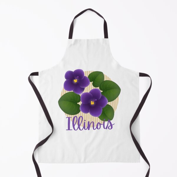 Artikelvorschau, Illinois State Flower Violet Klassisches T-Shirt Aufkleber entworfen und verkauft von ThinkNature!.