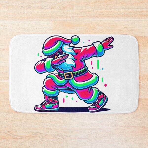 Item preview, Neon Santa Dabbing Christmas Design designed and sold by AIARTIST1.