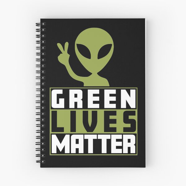 Item preview, Green Lives Matter Alien Peace T-Shirt (gray lives matter too!) designed and sold by Capybara Clothing.