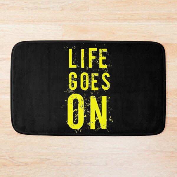Item preview, Life Goes On - yellow designed and sold by kjp-design.