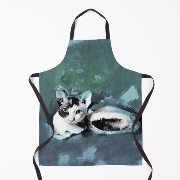 Item preview, PASTEL BLUE, MINT GREEN, POWDER BLUE, DUSTY BLUE, OLIVE GREEN AND DARK DUSTY TEAL CORNISH-REX IN LEAVES AND GRASS designed and sold by Most1234.