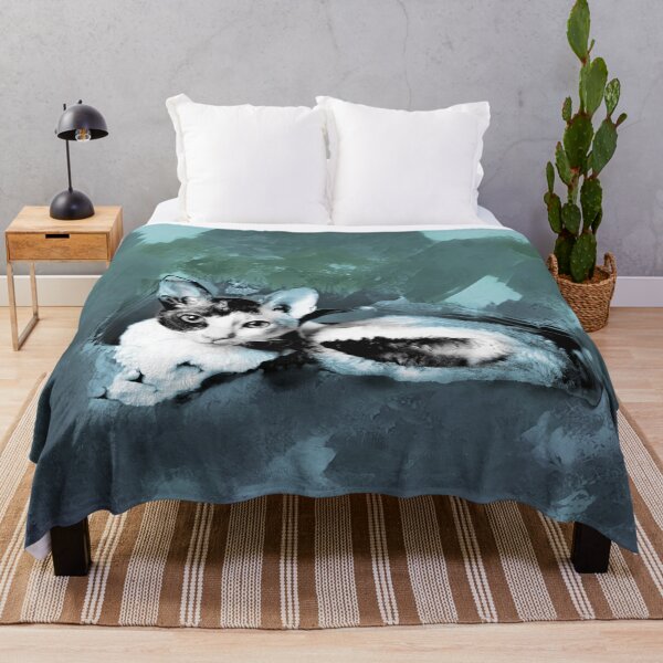 Item preview, PASTEL BLUE, MINT GREEN, POWDER BLUE, DUSTY BLUE, OLIVE GREEN AND DARK DUSTY TEAL CORNISH-REX IN LEAVES AND GRASS designed and sold by Most1234.