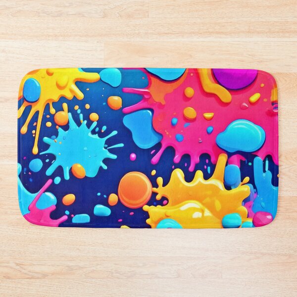 Item preview, Rainbow Splash Paint Art designed and sold by Health And Fitness Posts e-Store.