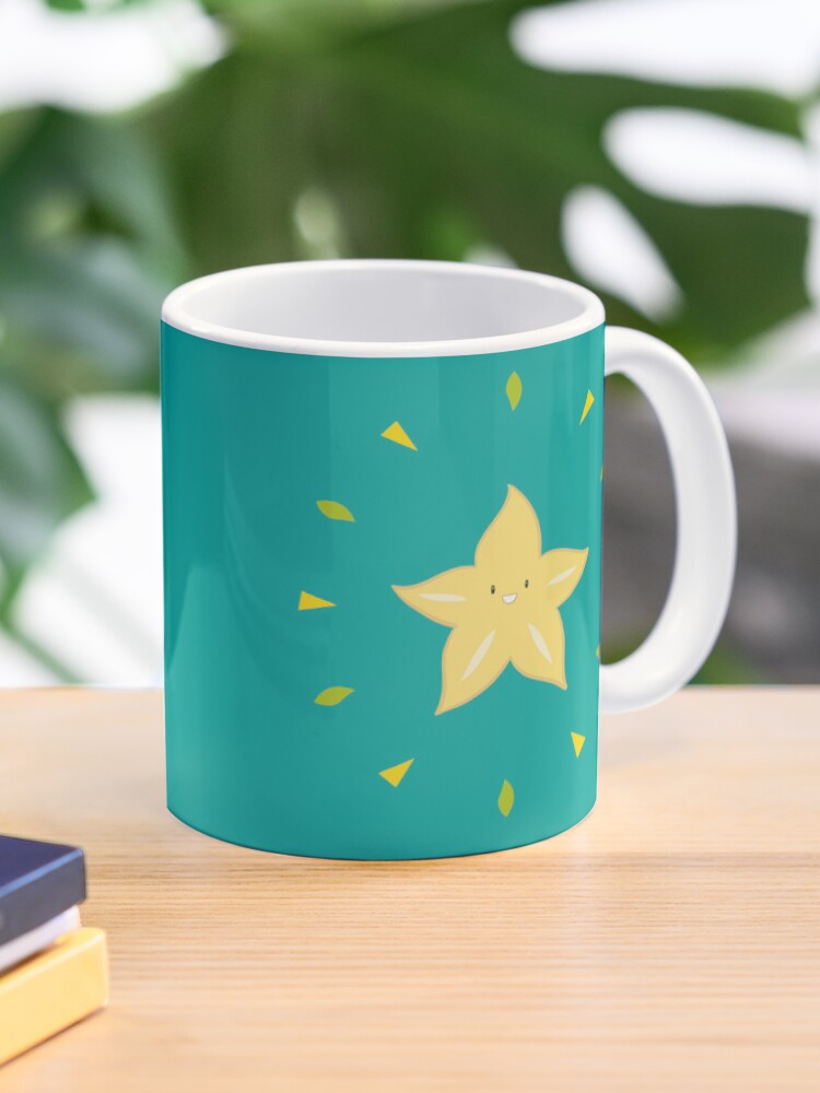Thumbnail 1 of 6, Coffee Mug, Shiny Carambola designed and sold by vee-madinina.