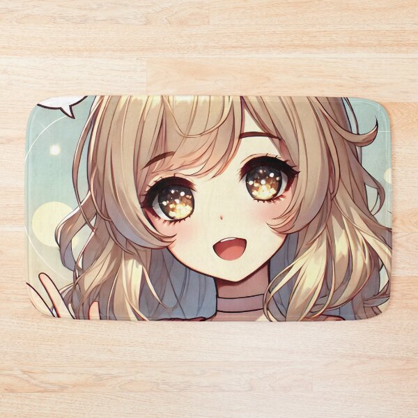 Item preview, Hello, Friendly AI Manga Avatar designed and sold by AI-Only Creations.