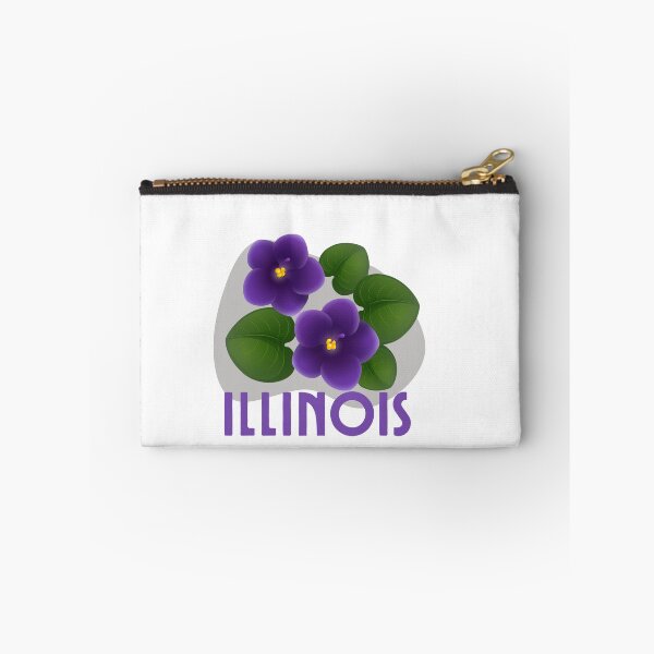 Artikelvorschau, Illinois State Flower Violet Klassisches T-Shirt Aufkleber entworfen und verkauft von ThinkNature!.
