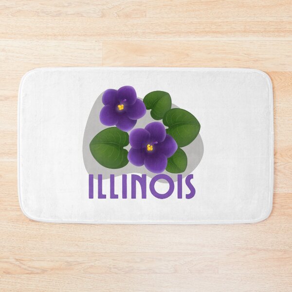 Artikelvorschau, Illinois State Flower Violet Klassisches T-Shirt Aufkleber entworfen und verkauft von ThinkNature!.