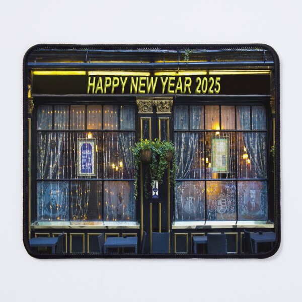 Item preview, Happy New Year 2025 Pub  designed and sold by Londonimages.