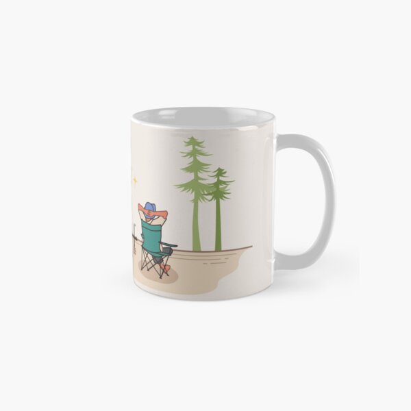 C'est ta journée - Camping en mini-roulotte rétro Mug classique