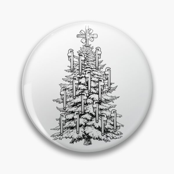 Item preview, Plumber Christmas Tree Funny Festive Pipefitter Plumbing designed and sold by GrandeDuc.