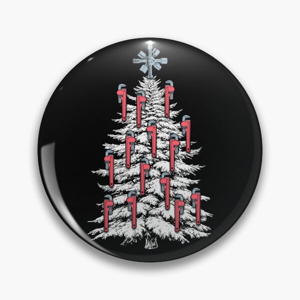Item preview, Plumber Christmas Tree Funny Festive Pipefitter Plumbing designed and sold by GrandeDuc.