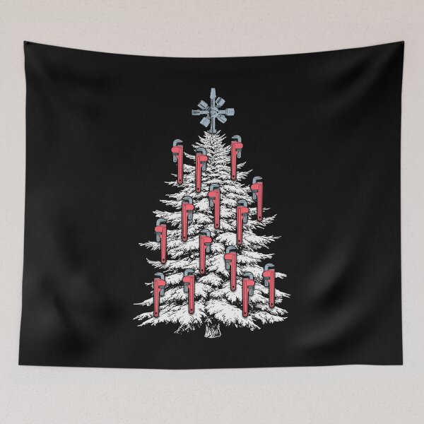 Item preview, Plumber Christmas Tree Funny Festive Pipefitter Plumbing designed and sold by GrandeDuc.