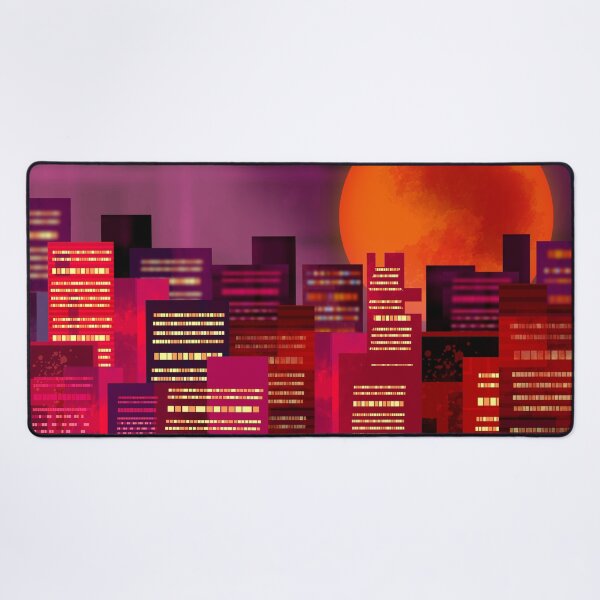 Item preview, Red Cityscape designed and sold by Andrew  Hitchen.