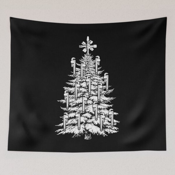 Item preview, Plumber Christmas Tree Funny Festive Pipefitter Plumbing designed and sold by GrandeDuc.