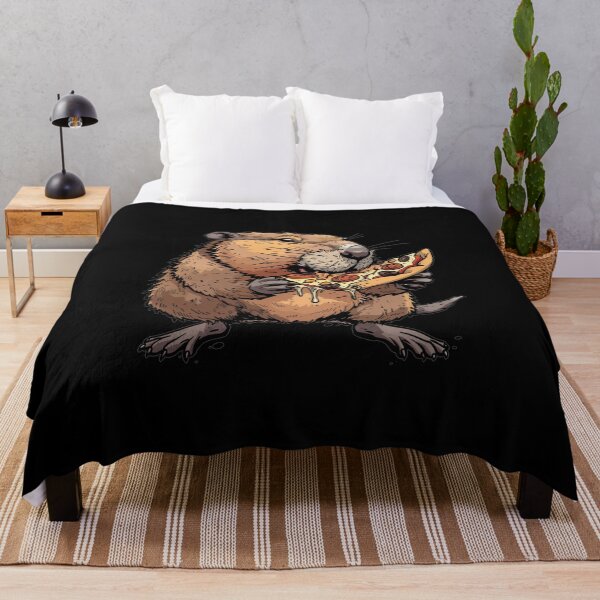 Item preview, Beaver Eats Pizza designed and sold by titanosdesign.