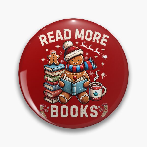 Aperçu de l'œuvre Lire plus de livres Noël créée et vendue par Melissify.