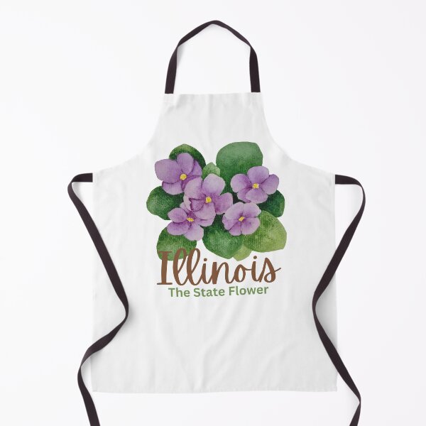 Artikelvorschau, Illinois State Flower Violet Klassisches T-Shirt Aufkleber entworfen und verkauft von ThinkNature!.