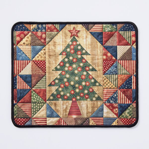 Item preview, Patchwork Christmas Tree designed and sold by UniqVibe.