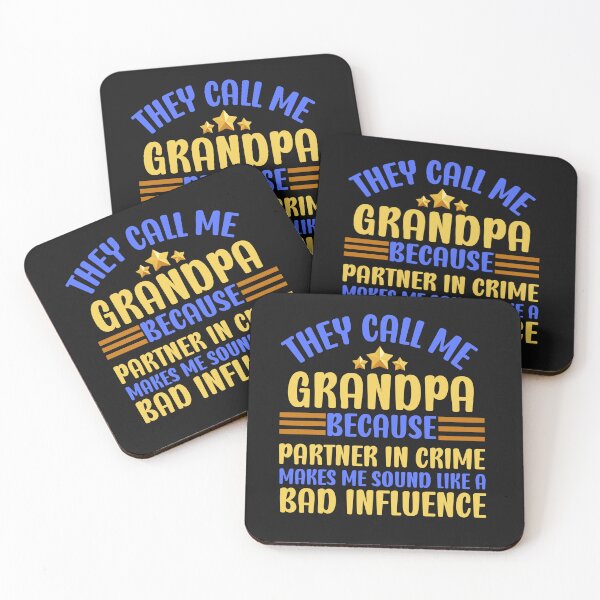 Item preview, Funny They Call Me Grandpa Because Partner In Crime.. designed and sold by AlienOccupation.