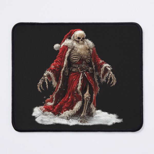 Item preview, Skeleton Santa Claus Goth Christmas designed and sold by Melissify.