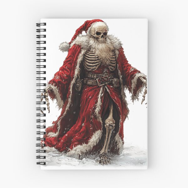 Item preview, Skeleton Santa Claus Goth Christmas designed and sold by Melissify.