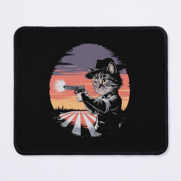Item preview, Pew Pew Madafakas Cat Funny Meme Design | Cute Gun-Toting Cat Art designed and sold by Colorful-Garden.