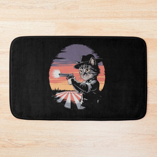 Item preview, Pew Pew Madafakas Cat Funny Meme Design | Cute Gun-Toting Cat Art designed and sold by Colorful-Garden.
