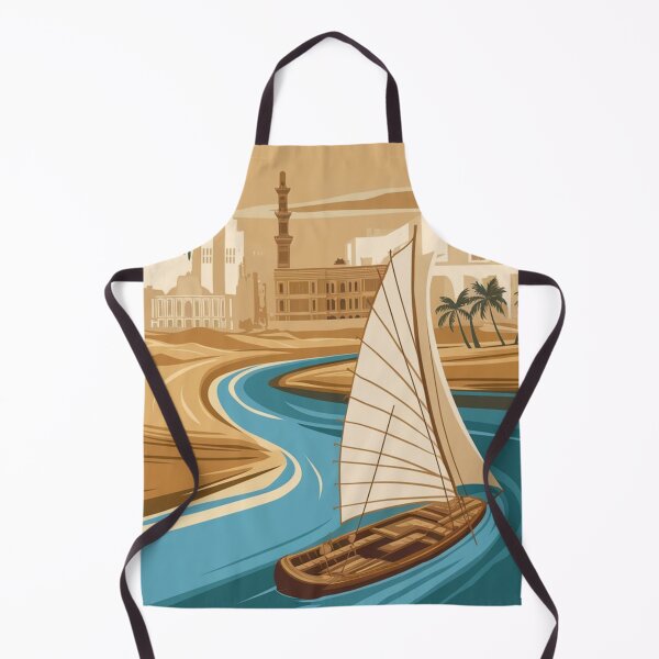 Item preview, Khartoum Vintage Travel Poster designed and sold by TravelerRat.