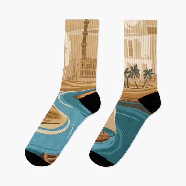 Item preview, Khartoum Vintage Travel Poster designed and sold by TravelerRat.